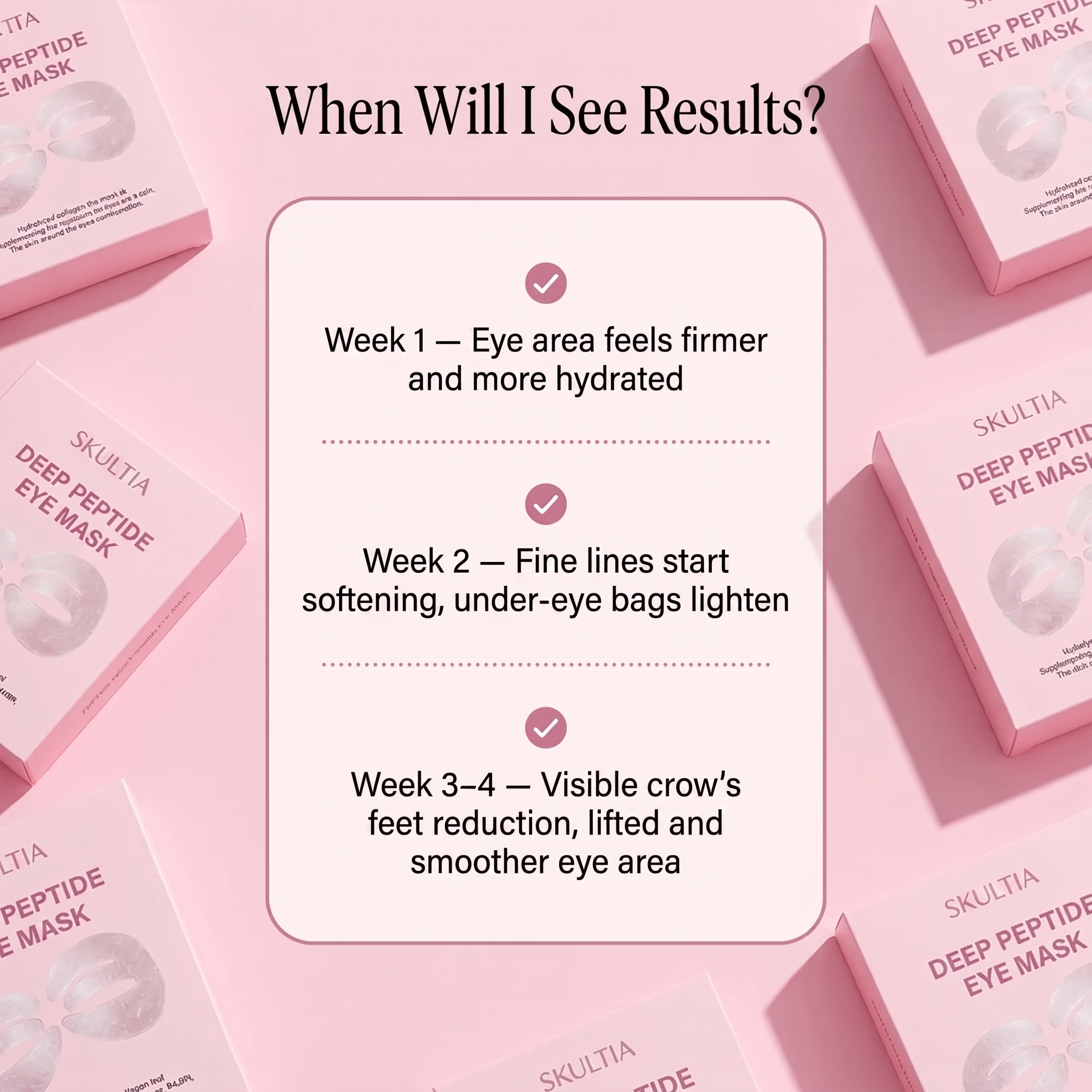 Deep Peptide Collagen Eye Mask