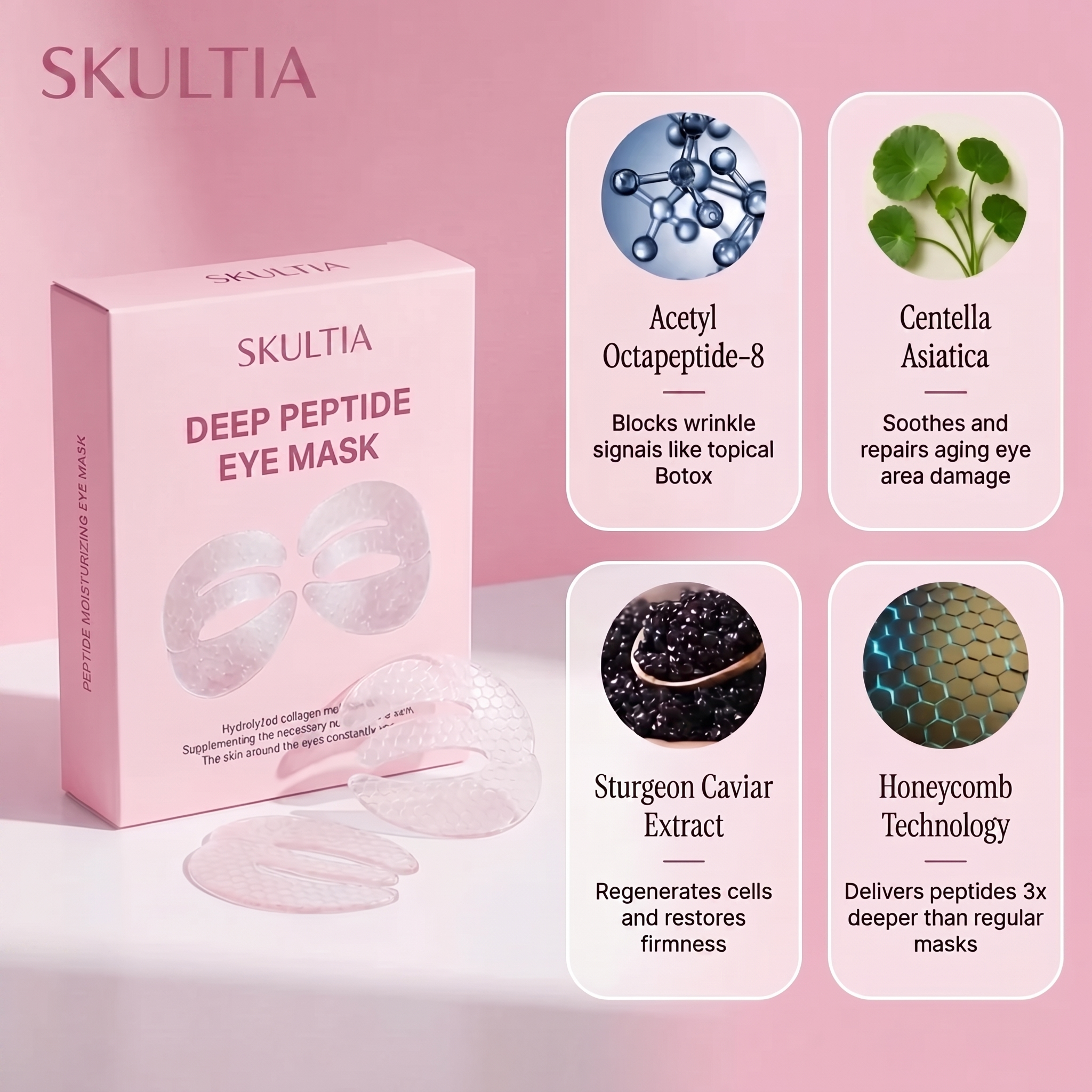 Deep Peptide Collagen Eye Mask